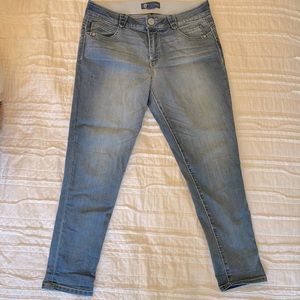 Democracy “Abs”olution Straight Leg Jeans, size 12